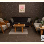 مبل راحتی مدل آلفانو ۸ نفره